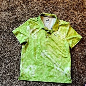 Puma Boy Polo Shirt Size S (7-8)